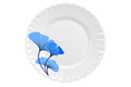 Blue Ginkgo Porcelain Side &amp; Dessert Plate
