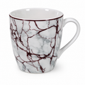 Marble Elegance Porcelain Cup