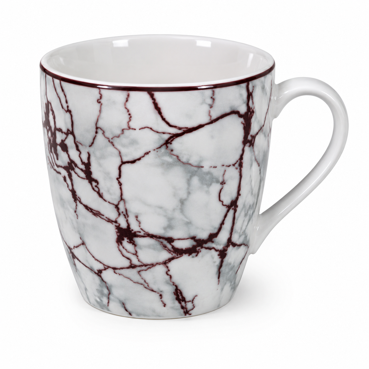 Marble Elegance Porcelain Cup