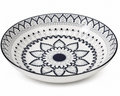 Monochrome Mandala Dinner Plate 8inch
