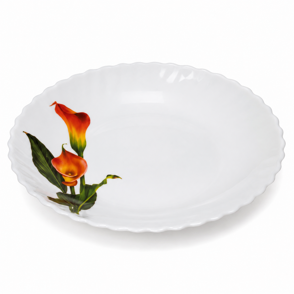Calla Lily Deep Side/Dessert Plate 7.5inch
