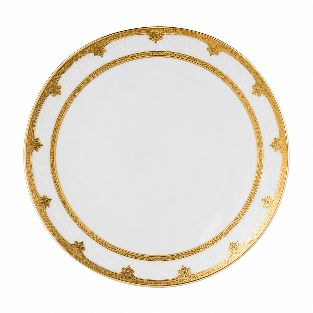 Royal Gold Elegance Dinner Plate