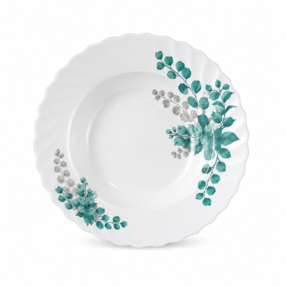 Eucalyptus Garden Deep Soup Plate