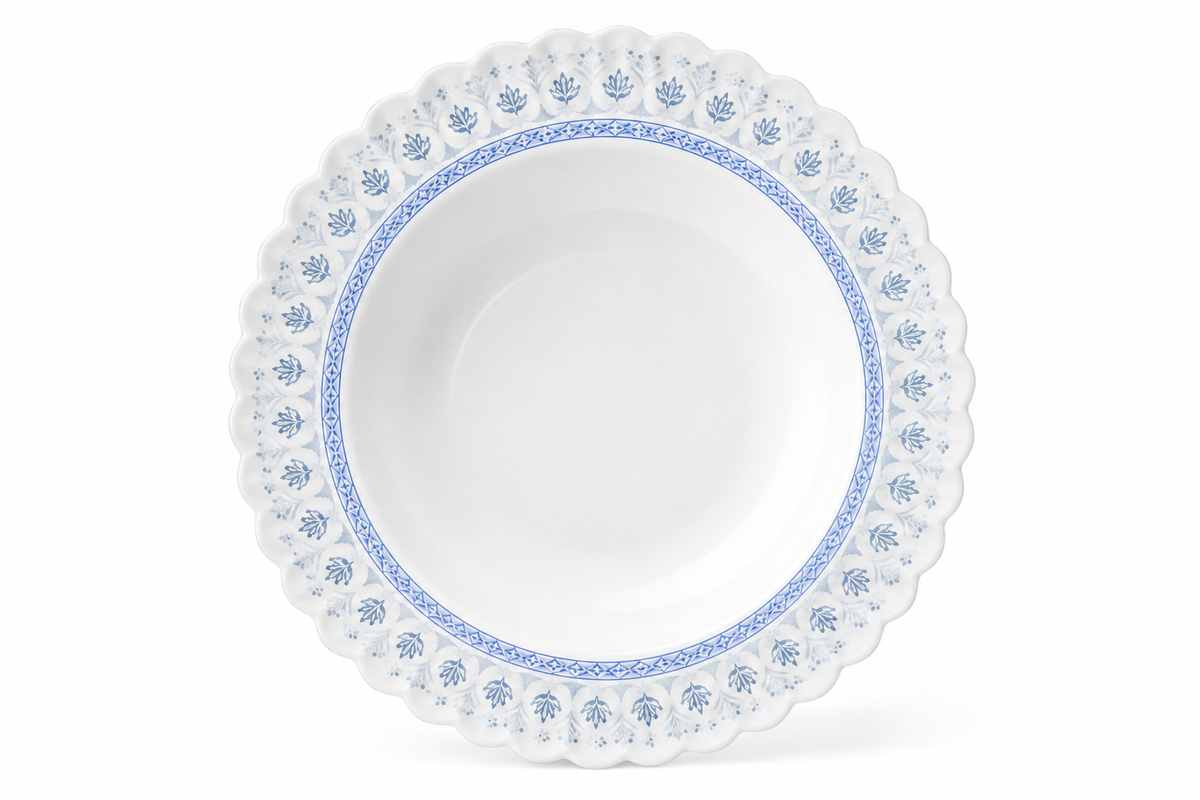 Blue Heritage Deep Side/Dessert Plate