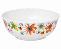 Bol mare de servire cu imprimeu floral colorat
