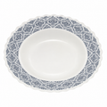 Blue Grey Classic Deep Soup Plate 9inch