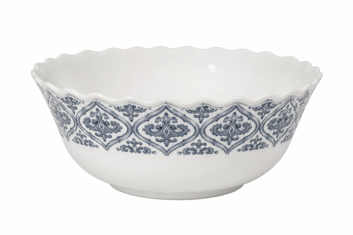 Blue Grey Classic Bowl 7inch