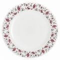 Burgundy Paisley Classic Dinner Plate 10inch