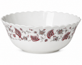 Bol clasic Paisley Burgundiu