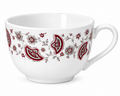 Burgundy Paisley Classic Cup
