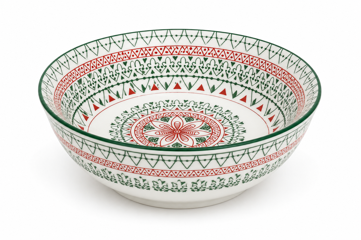 Geometric Classic Bowl