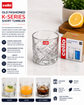 Pahar scurt Old Fashioned K-Series 215 ml