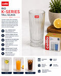 Pahar înalt RIO K-Series 275 ml