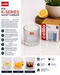Pahar scurt RIO K-Series 215 ml