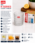 Pahar clasic IRIS seria K 340 ml