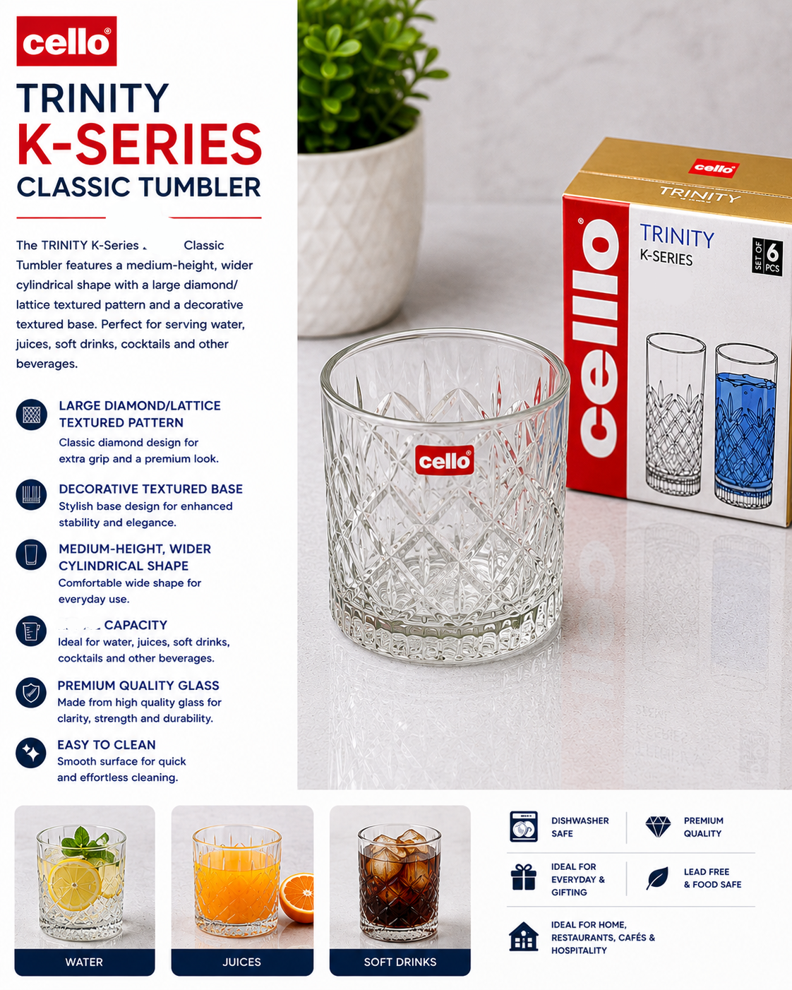 TRINITY K-Series 340ml Classic Tumbler