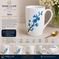 Blue Blossom Porcelain Mug