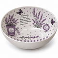 Lavender Butterfly Deep Bowl 7inch