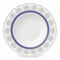 Sterling Blue & Grey Deep Soup Plate