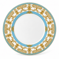 Turquoise Gold Elegance Dinner Plate