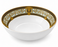 Royal Blue & Gold Elegance Large Bowl