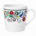 Cană de porțelan ornamentală colorată