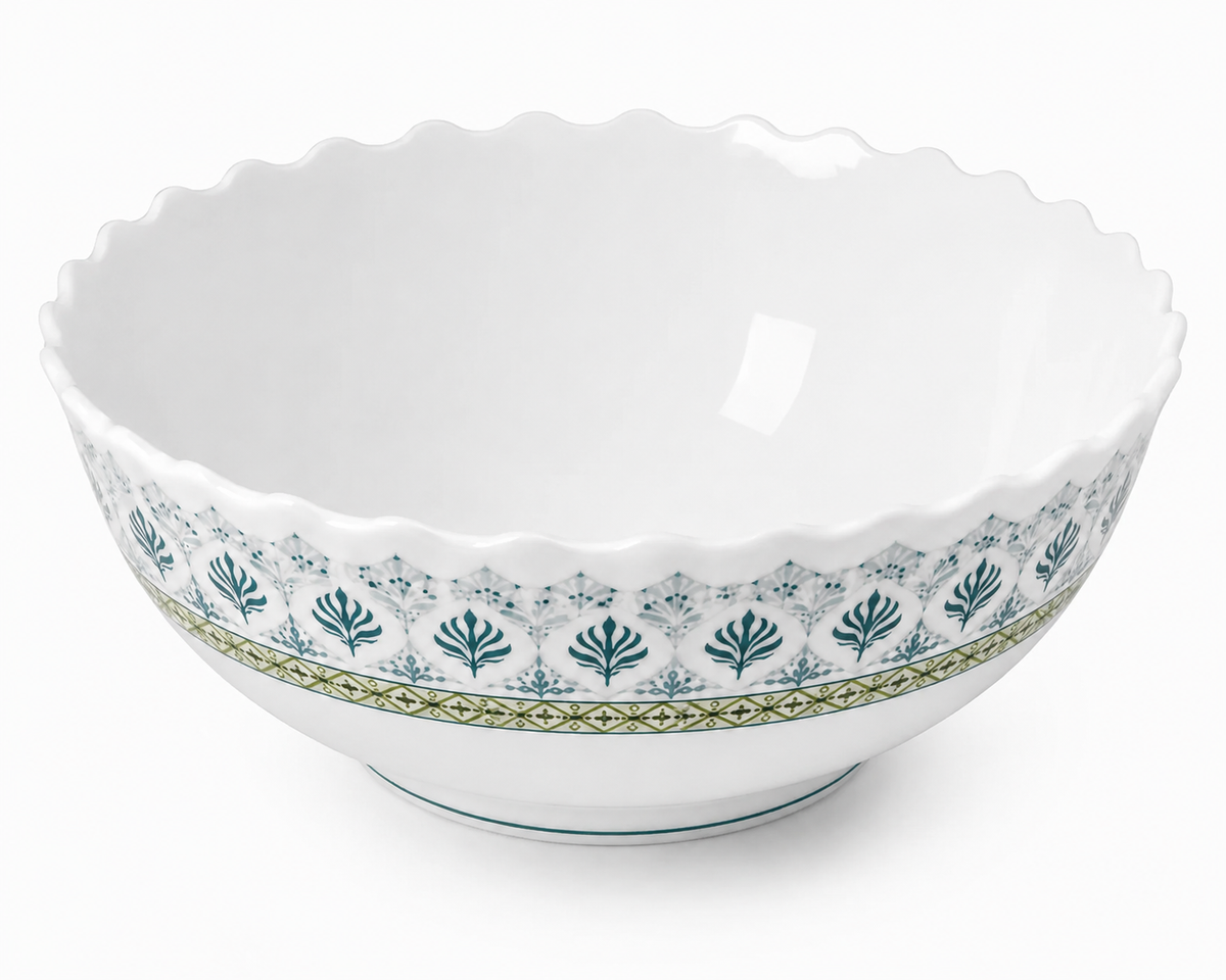 Blue Green Classic Bowl 7inch