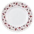 Platou clasic mare de servire, paisley bordo